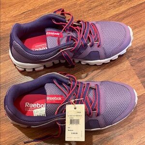 Reebok Violet and Crimson Athletic Shoes